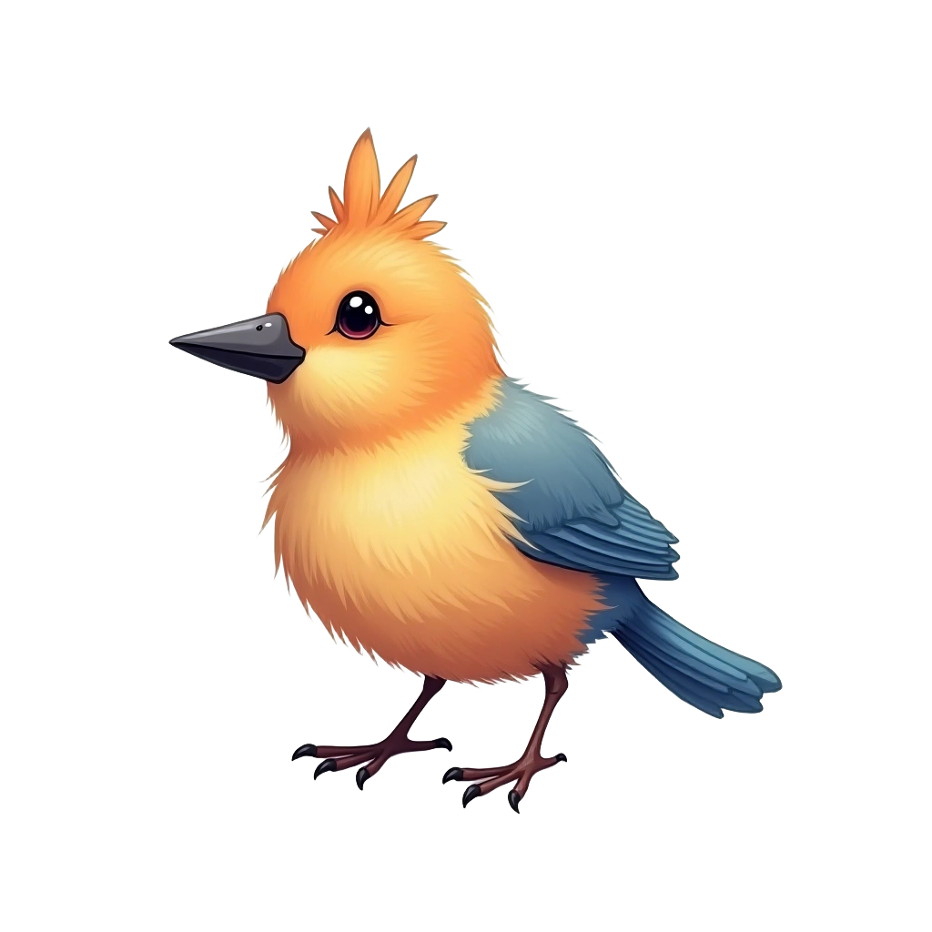 Colorful Bird Illustration